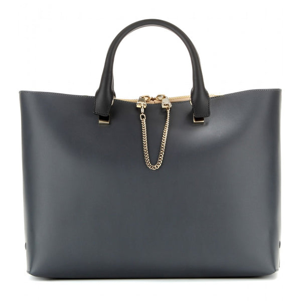 Baylee Medium two-tone leather tote