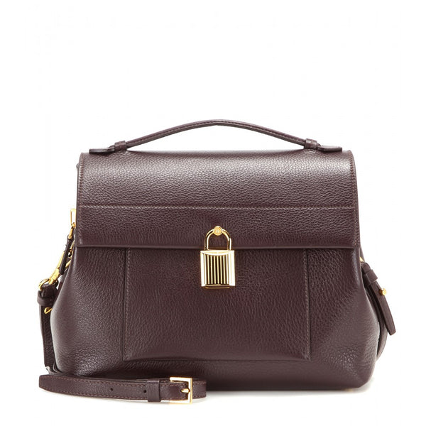 Padlock Trapeze leather shoulder bag