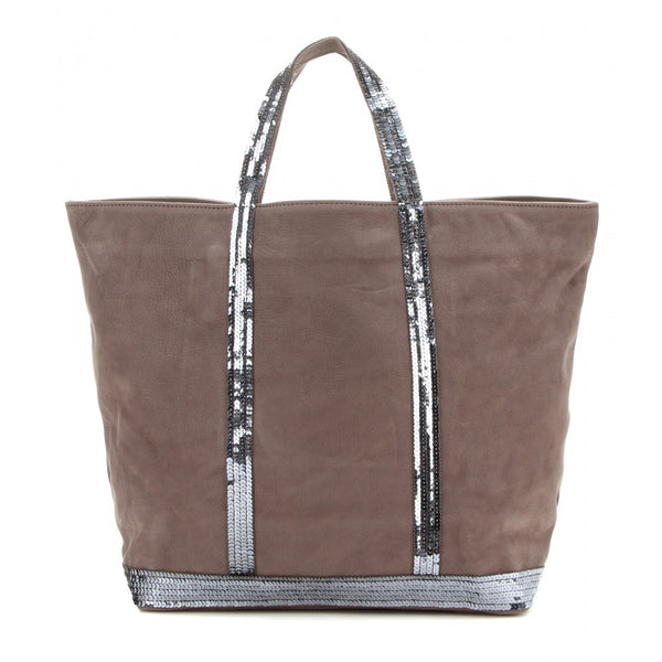 Cabas Grand embellished cotton shopper