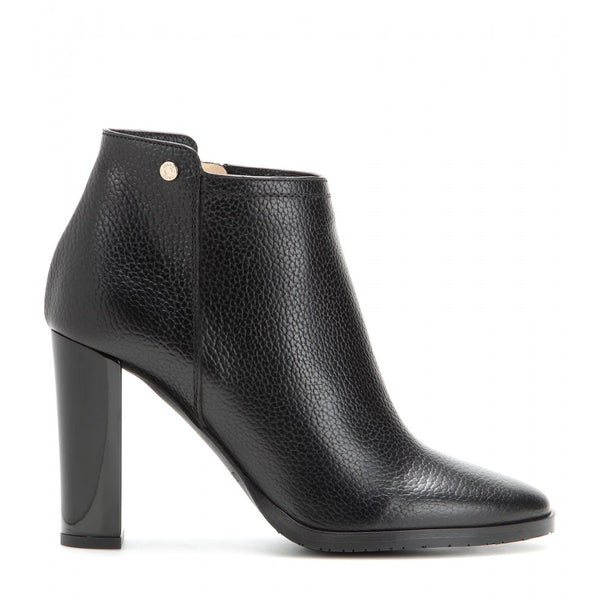 Hart embossed leather ankle boots