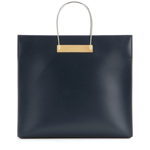 Cable Shopper Medium leather tote