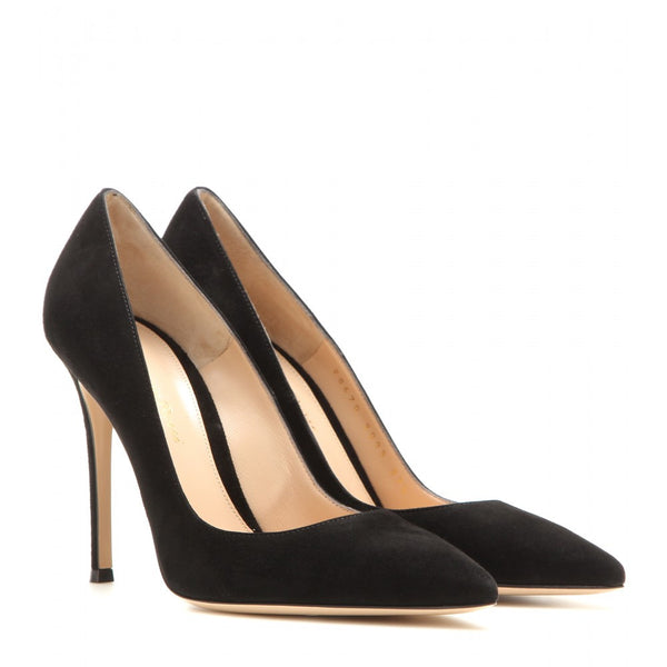 Suede pumps
