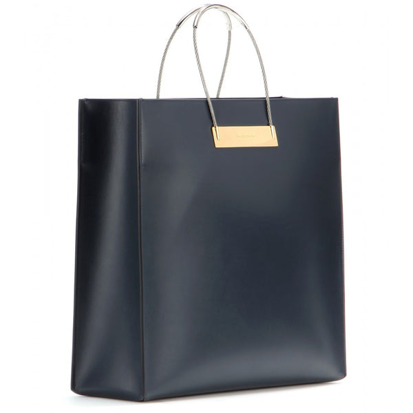 Cable Shopper Medium leather tote