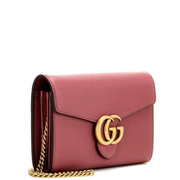 GG Small leather shoulder bag