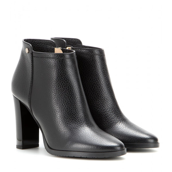 Hart embossed leather ankle boots