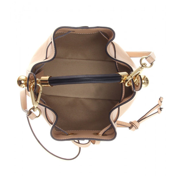 Gala Small leather bucket bag