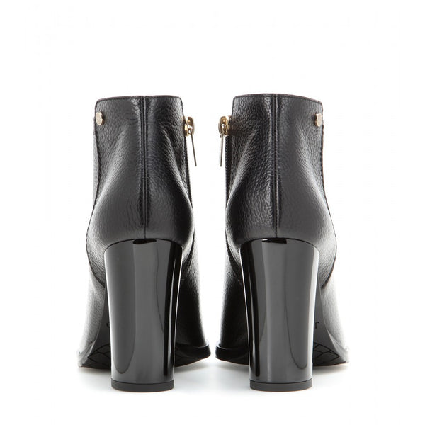 Hart embossed leather ankle boots