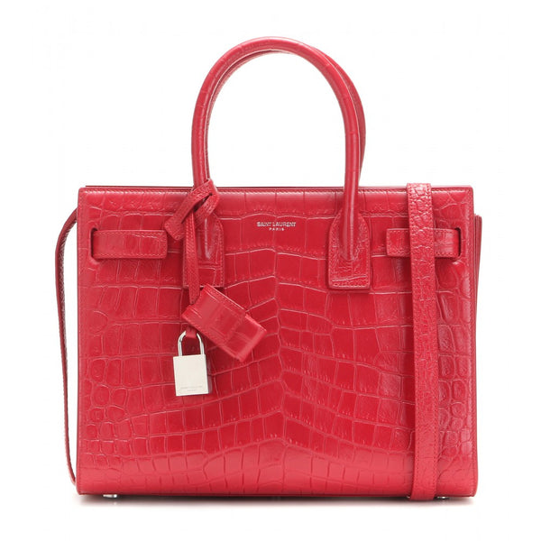 Sac De Jour Small embossed leather tote