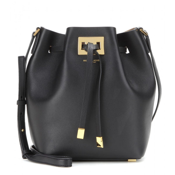 Miranda medium leather bucket bag