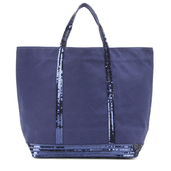 Cabas Grand embellished cotton shopper